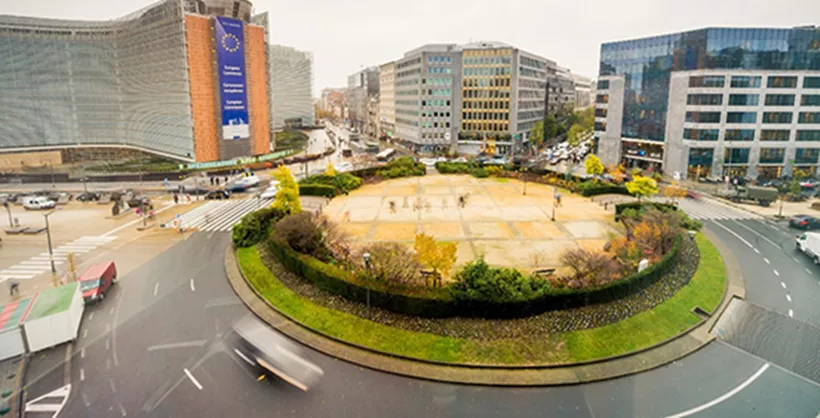 Virtual office address at Servcorp Schuman, European Quarter—prestigious business presence near the European Commission.