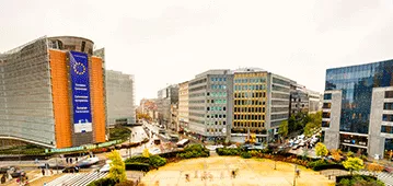 Virtual office address at Servcorp Schuman, European Quarter—prestigious business presence near the European Commission.